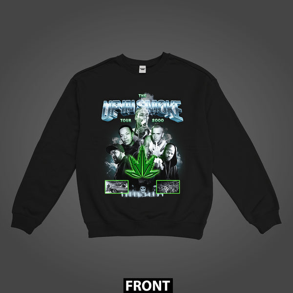 Up in Smoke Tour 2000: Legends of Hip-Hop Double-Sided Premium Sweatshirt (Unisex)